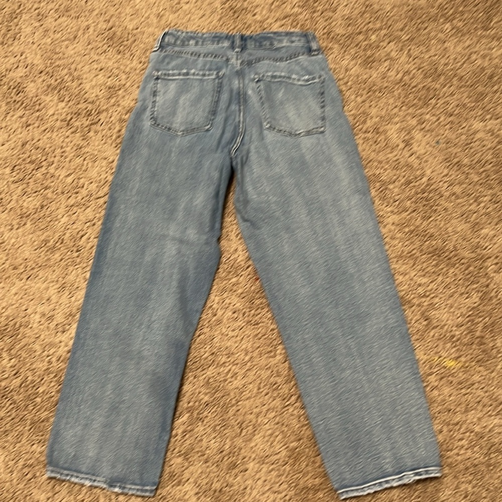 High Rise Straight Jeans - Picture 2 of 4
